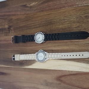 2 SILICONE WATCHES